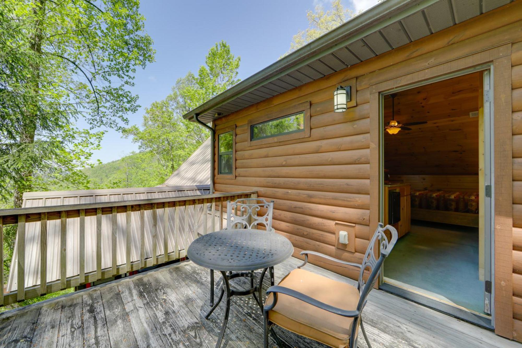 Bryson City Cabin With Hot Tub And Mountain Views! Exterior foto